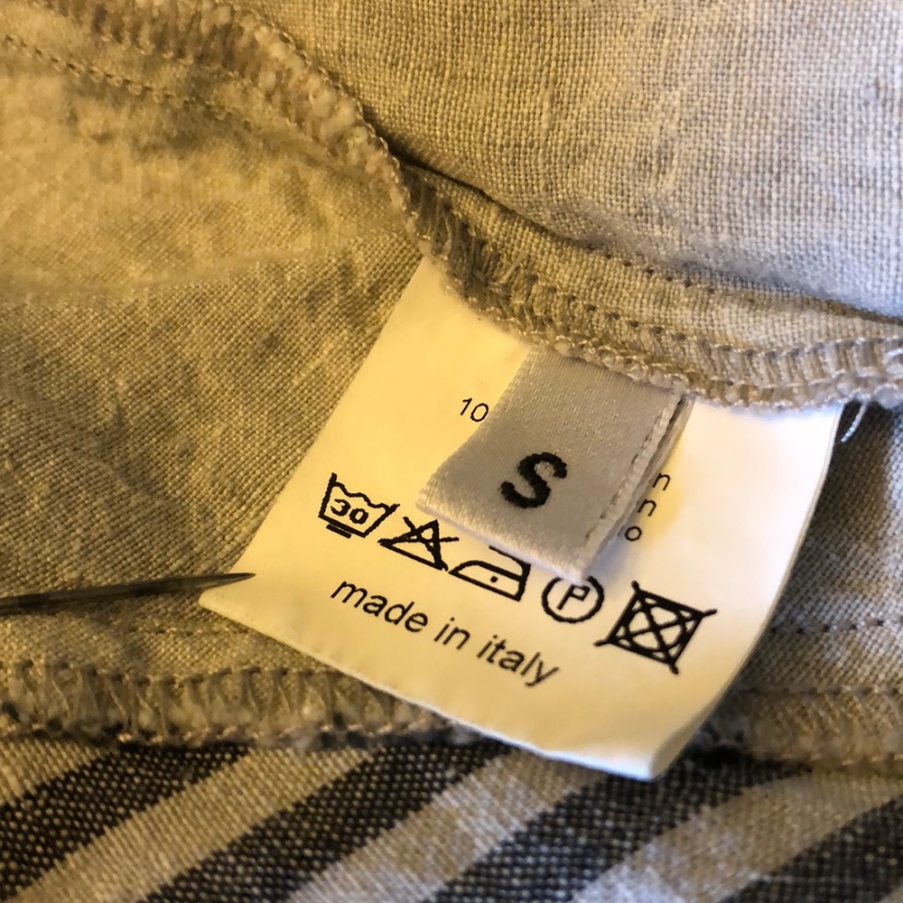 Apuntob one button lightweight linen jacket - Picture 5 of 5